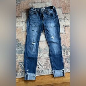 KanCan cuffed jeans